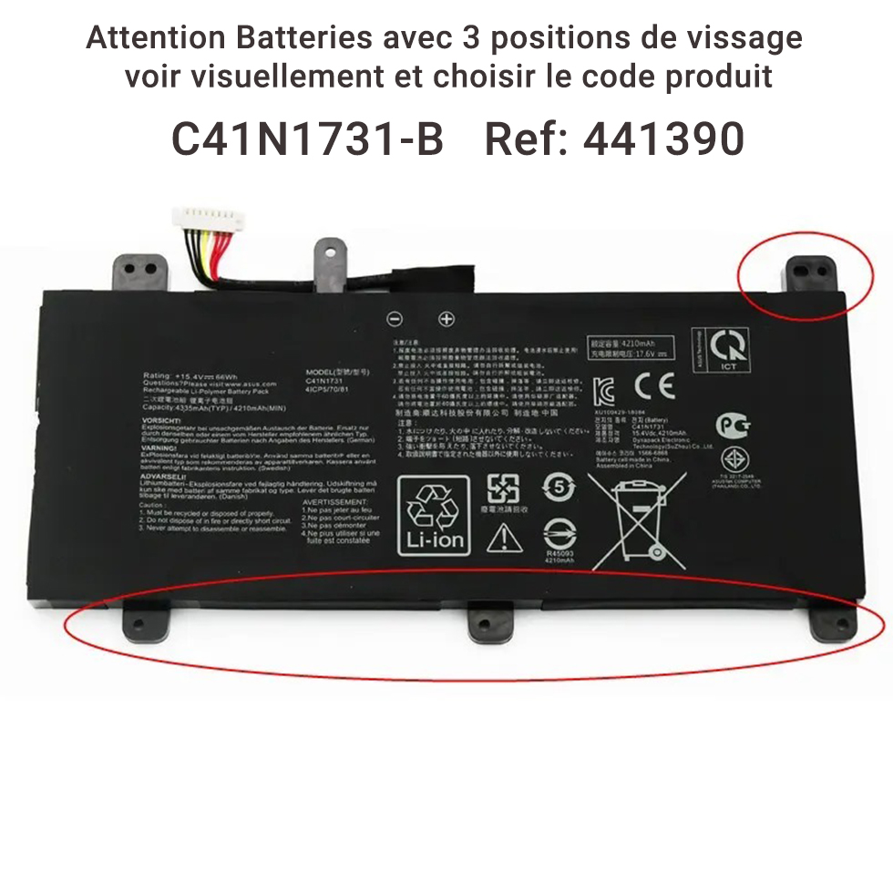 Photo batterie 0B200-02990000 - 0