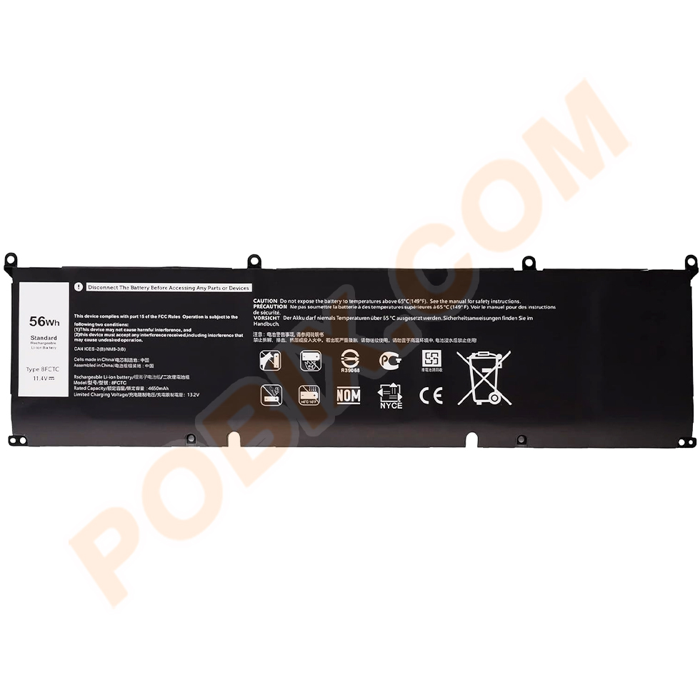 Photo batterie DELL P100F - 0