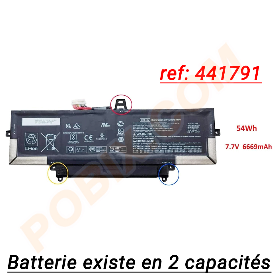 Photo batterie HP EliteBook X360 1030 G7 - 0