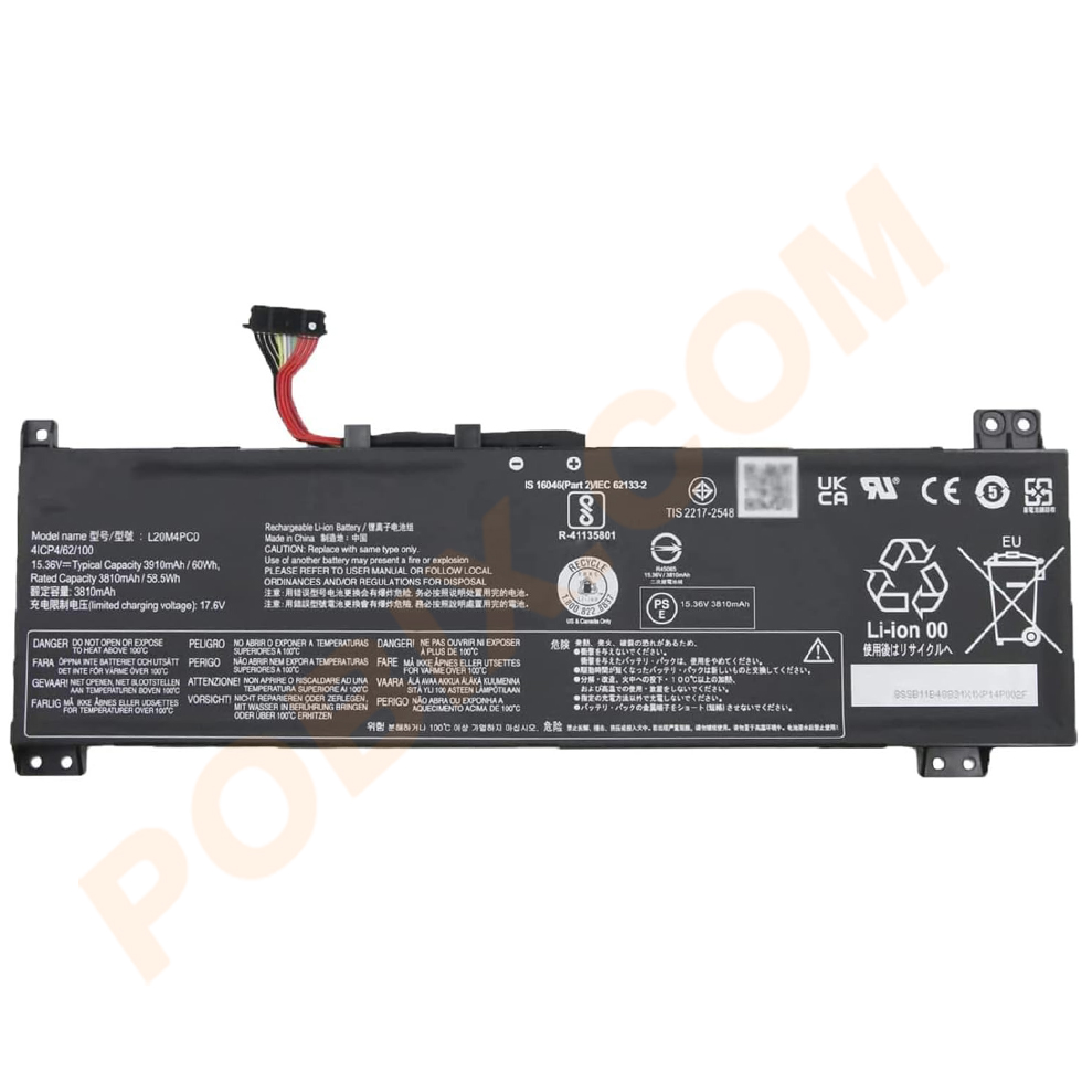 Photo batterie LEGION 5-15ACH6 - 0