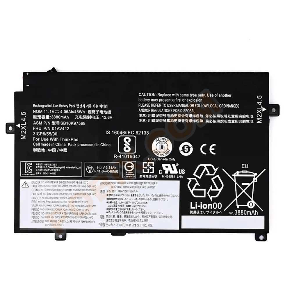 Photo batterie 01AV411 - 0