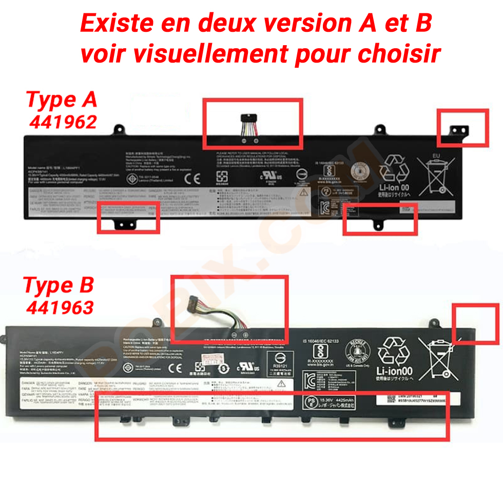 Photo batterie 5B10T83737 - 1