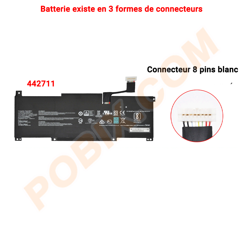 Photo batterie BTY-M492 - 1